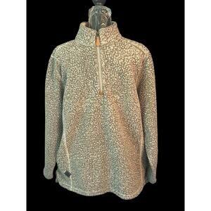 Simply Southern Jacket Mens XL Gray Polyester 1/4 Zip Pullover